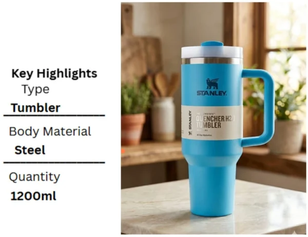 blue-ice-1200-1-stanly-original-imahjy7scwdcezzx Stanley 40oz Quencher H2.0 Tumbler – Double-Wall Vacuum Insulated Water Bottle, BPA-Free, Cupholder Compatible